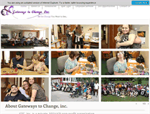 Tablet Screenshot of gatewaystochange.org